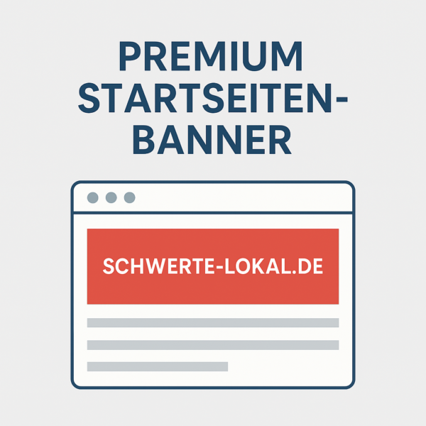 🥇 Premium Startseiten-Banner – 1 Monat
