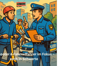 E‑Scooter & Fahrradfahrer im Fokus – auch in Schwerte